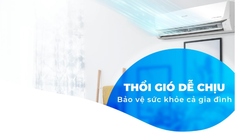 Máy lạnh - Sharp Inverter 2.0 HP AH-X18ZEW - Xuất xứ Thái Lan